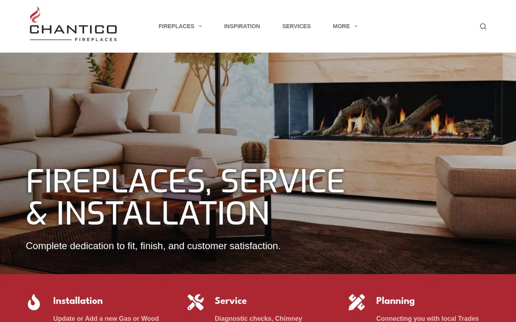 Chantico Fireplaces, chanticofireplaces.com